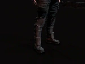 Wasteland male 3D Model