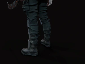 Wasteland male 3D Model