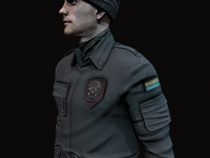 Wasteland male 3D Model