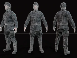 Wasteland male 3D Model