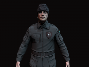 Wasteland male 3D Model