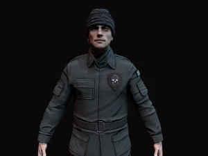 Wasteland male 3D Model