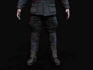 Wasteland male 3D Model