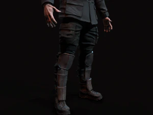 Wasteland male 3D Model