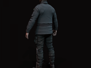 Wasteland male 3D Model