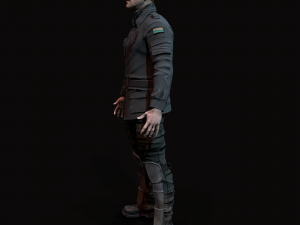 Wasteland male 3D Model