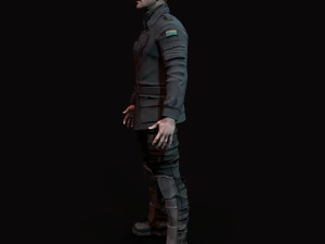 Wasteland male 3D Model