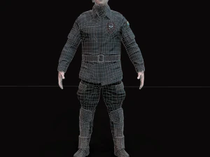 Wasteland male 3D Model