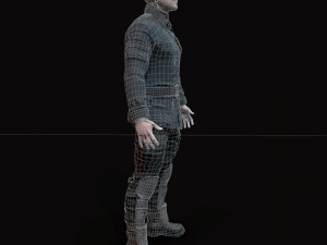 Wasteland male 3D Model