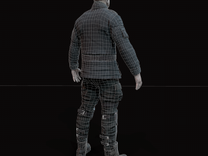 Wasteland male 3D Model