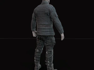 Wasteland male 3D Model