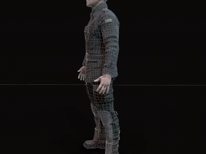 Wasteland male 3D Model