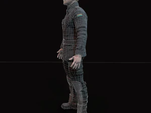 Wasteland male 3D Model