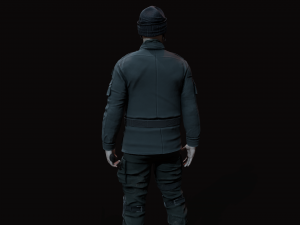 Wasteland male 3D Model