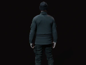 Wasteland male 3D Model
