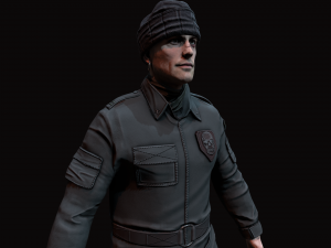 Wasteland male 3D Model