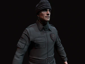 Wasteland male 3D Model