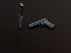 Zombie Apocalypse Survivor Model 3D