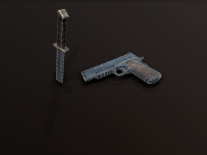 Zombie Apocalypse Survivor Model 3D
