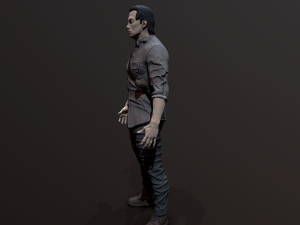 Zombie Apocalypse Survivor Model 3D