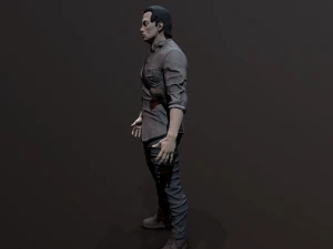 Zombie Apocalypse Survivor 3D Model