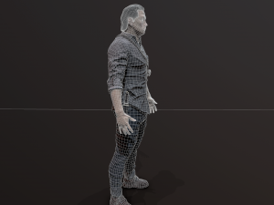 Zombie Apocalypse Survivor Model 3D