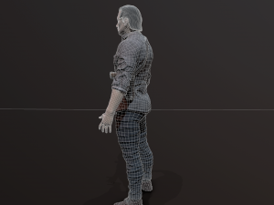 Zombie Apocalypse Survivor Model 3D