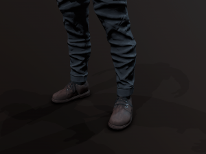 Zombie Apocalypse Survivor Model 3D