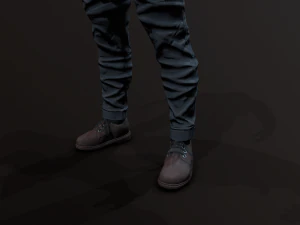 Zombie Apocalypse Survivor 3D Model