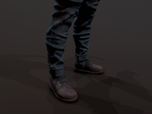 Zombie Apocalypse Survivor Model 3D