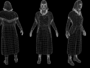 Witch 3D Model