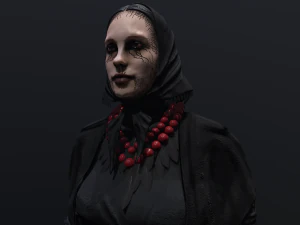 Witch 3D Model