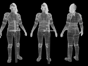 Girl Warrior Modelo 3D