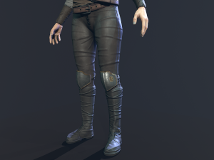 Girl Warrior Modelo 3D
