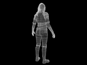 Girl Warrior Modelo 3D