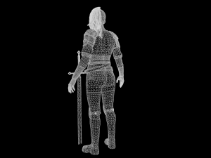 Girl Warrior Modelo 3D