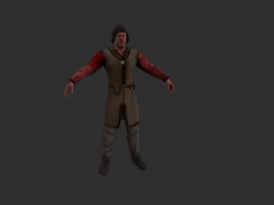 merchant 3D Model