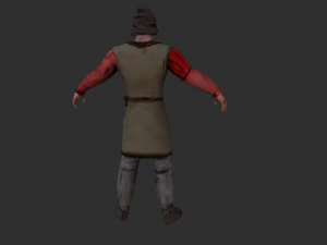 merchant 3D Model