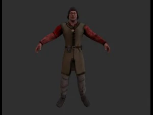 merchant 3D Model