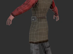 merchant 3D Model