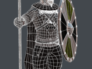 viking warrior Modello 3D