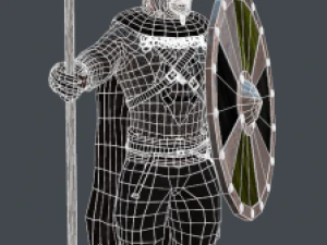 viking warrior 3D Model