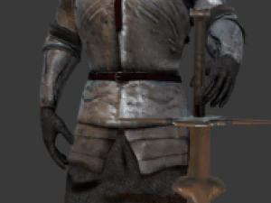 ağır ş&ouml;valye 3D Model