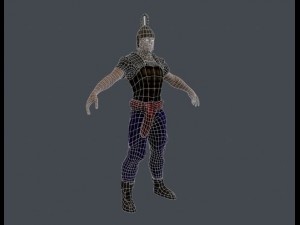ancient warrior Modello 3D