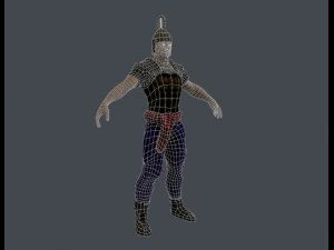 ancient warrior 3D Model