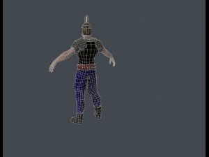ancient warrior Modello 3D