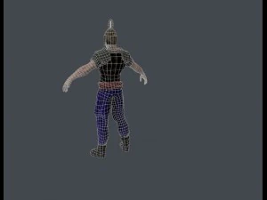 ancient warrior 3D Model