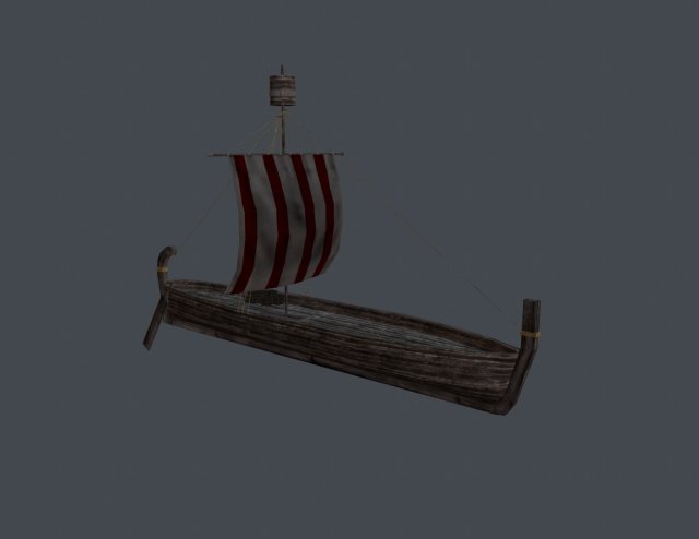 sailboat 3D Model .c4d .max .obj .3ds .fbx .stl .blend 