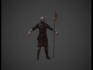 city guard 3Dモデル