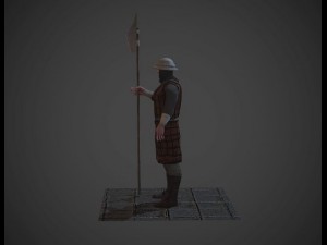 city guard 3Dモデル